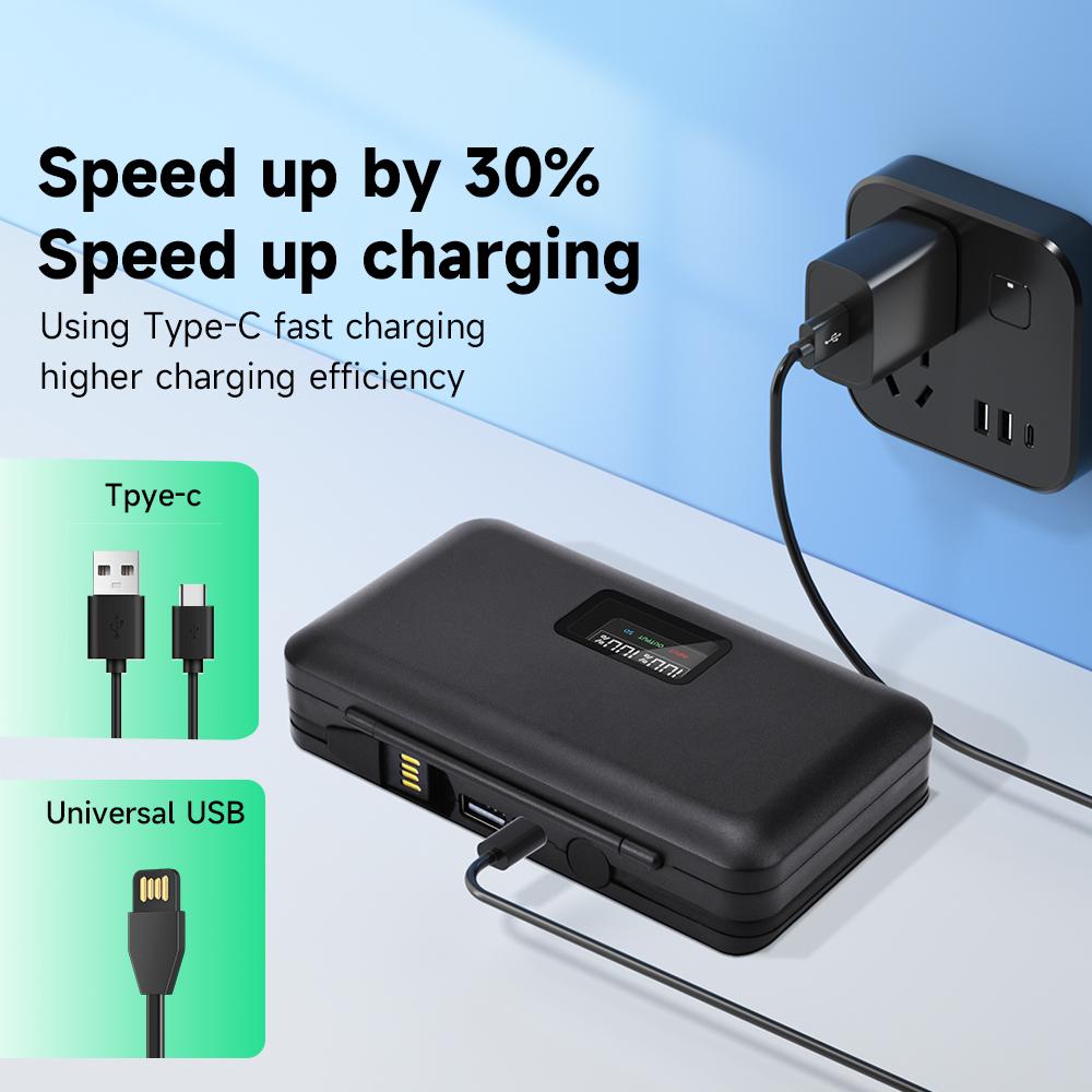 PALO EN-EL25 EN EL25 Аккумулятор с ящиком для хранения/интерфейсом SD-карты/ЖК-дисплеем Зарядное устройство 3 в 1 для Nikon Z30 Z50 ZFC Z 50 Z FC