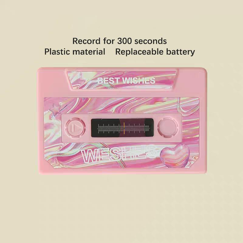 Запись голосовой открытки Поздравительная открытка Записываемая 300 секунд DIY Запись Музыкальная открытка День святого Валентина Годовщина День рождения Подарок