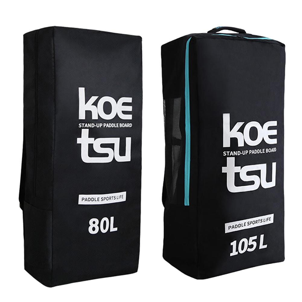 Inflatable Paddleboard Backpack 108D Oxford Cloth Surfboard Backpack 80/105L Large Capacity Paddle Board Bag Surfing Accessories