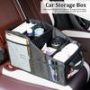 Car Trunk Storage Box Automotive Backseat Trunk Cargo Organiser Bin Folding Multi-Purpose For SUV MPV Auto Seat Back Box