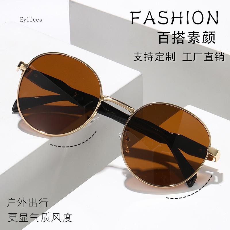Small Frame Metal Oval Sunglasses Women For Men Luxury  Designer Vintage Steampunk Sunglasses Popular Retro Shades UV400