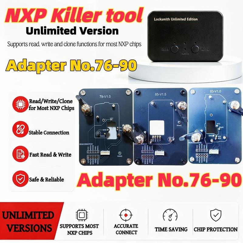 Adapter 76-90 for Honda,Hyundai,Chery,Changan keys. Compatible with NXP Killer,VVDI,Xhorse,KD & others for chip programming