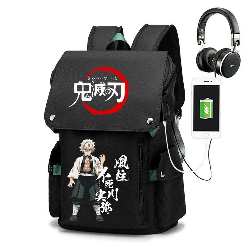 Japan cartoon comics Demon Slayer collaboration anime student large-capacity printed backpack 7543