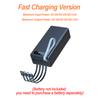 Встроенный 4-проводной без пайки 14 ячеек 18650 Корпус Power Bank Комплект Мобильный блок питания Корпус Быстрая зарядка Съемный DIY Корпус