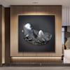 Modern Metal Figure Statue Canvas Painting Baby Sculpture Posters And Prints Wall Art Picture For Living Room Home Decoration