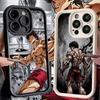 Чехол для телефона iPhone 17 Air 16E 15 16 Pro Max Аниме-чехол Baki the Grappler 14 Plus 13 12 Mini Мягкий силиконовый чехол Fundas