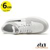 Sneakers Men Sports Elevator Shoes Height Increase  Insole 6cm Man Daily Life Leisure Fashion Plus Size 36-46
