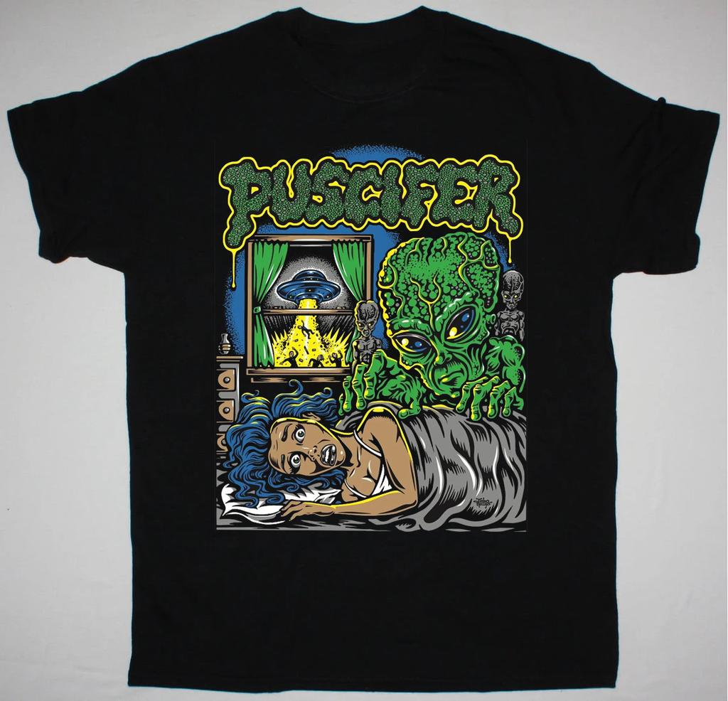 Puscifer Band Black T-Shirt Cotton Unisex Gift For Men Women RD236