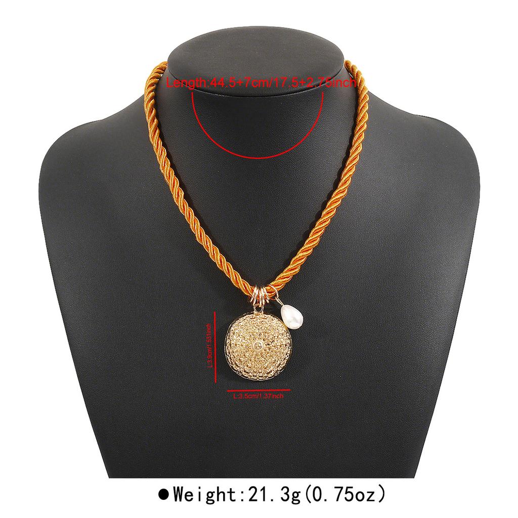 Tooxika Персонализированное ожерелье ручной работы в океанском стиле, летнее, для пары, для подруг, разноцветное веревочное ожерелье