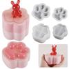 3D Cat Paw Container Silicone Mold Epoxy Resin Mold DIY Storage Box Tool Plaster Crafts Making Supplies Nonstick