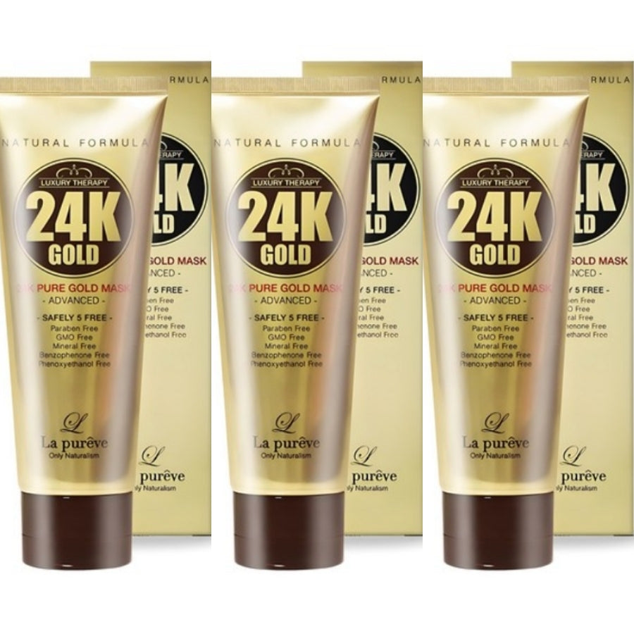La Pureve 24K Маска из чистого золота 100мл*1шт/2шт/3шт/4шт