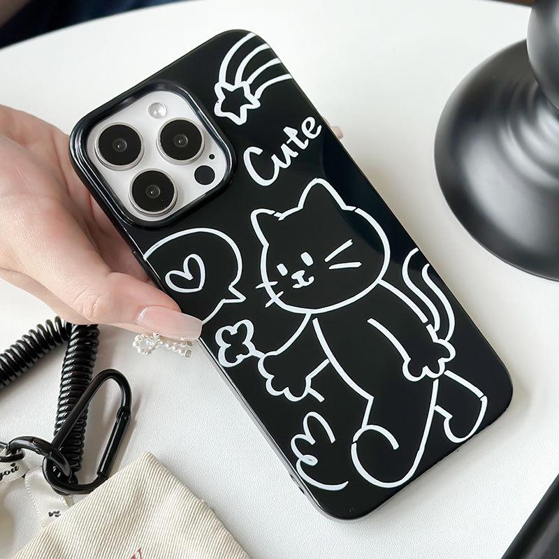 Zhitai Cartoon Silicone iPhone 16 Pro Max Case, Fits Apple 14/13 and 15 Pro, Jelly Style for 7/8/xs