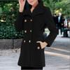Autumn and Winter Thickened Woolen Women's Coat Coat