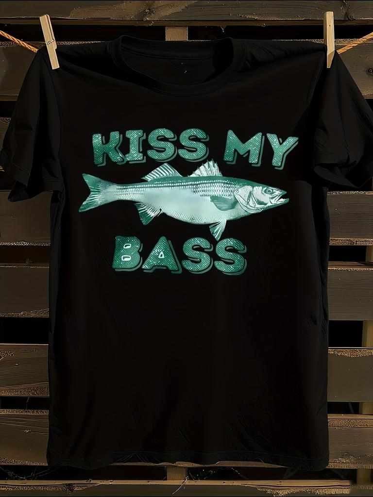 Funny Fishing Graphic T-shirt