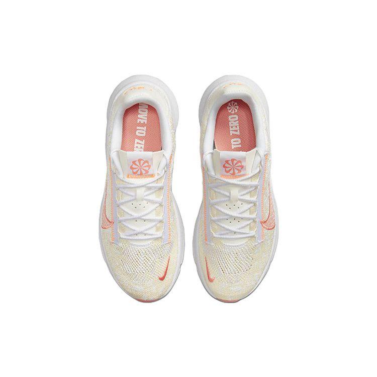 Nike SuperRep Go 3 Flyknit Next Nature Light Cream Crimson Bliss Women Sneakers White Total-Orange DH3393-101