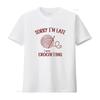 Crochet T Shirt For Lover Crocheting Grandma Mom Funny Sarcastic Meme Cute Vintage Washed Stretched Slightly Streetwear Unisex