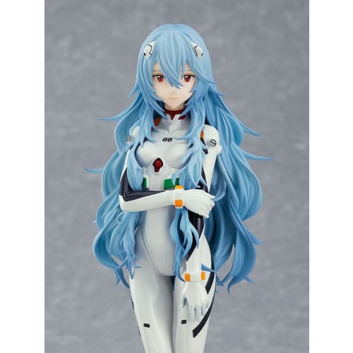 POP UP PARADE Evangelion: New Theatrical Edition Rei Ayanami Long Hair Ver. Non-scale Plastic Pre-painted Complete Figure Second Resale