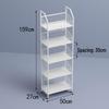 Freestanding Multilayer Snack & Beverage Display Rack for Convenience and Home Use