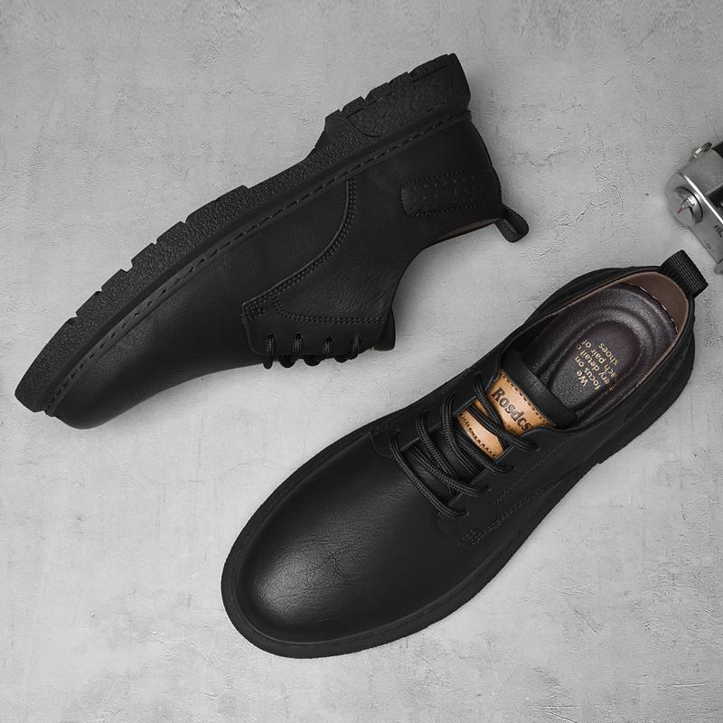 Повседневные мягкие мужские кроссовки на шнуровке из натуральной кожи, мужские оксфордские туфли, классические удобные офисные туфли, элегантные мужские свадебные туфли