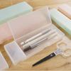 Simple, Multifunctional Translucent Pencil Case - Large Capacity for Students