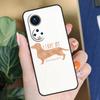 Cute Dachshund Dog Case For Honor 90 50 70 Lite X9b X9a X8b X8a X8 X9 X9c Honor 200 Pro Magic 5 6 7 Lite Cover