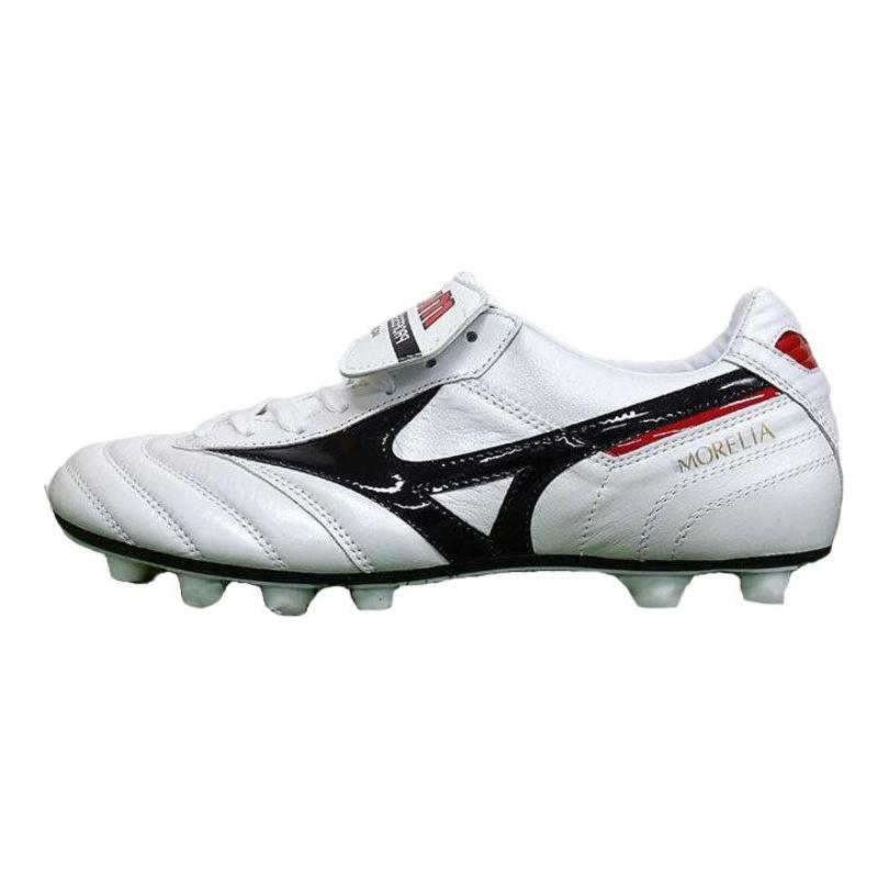 Mizuno MORELIA 2 Нескользящие Устойчивые к истиранию Футбольные бутсы Унисекс Белые P1GA150109