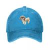 Shih Tzu Cute Puppy Dog Gift Baseball Cap Mountaineering luxury Women cap Streetwear Hat Unisex Baseball Unisex Womens