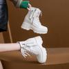 Fashion New 2024 Women Platform Ankle Boots Winter Chunky Sneakers Casual Vulcanized Shoes 10CM High Top Leather Short Boots Women Mujer