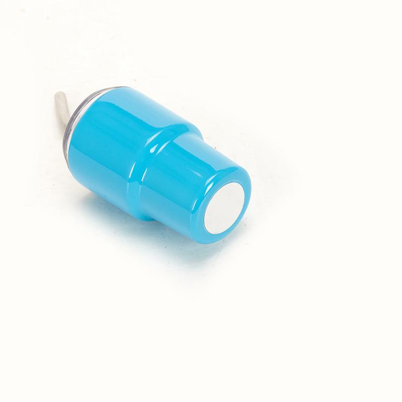 Мини-стакан 3 унции вакуумный термокружка для вина виски нержавеющая сталь кофейная кружка с соломой шампанское подарочная кружка для вечеринки