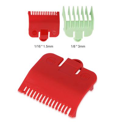 2 шт. Набор направляющих для стрижки Wahl 1,5 мм 3 мм Pro Color Limit Comb Kit для электрического триммера для волос, бритвы, парикмахерского инструмента