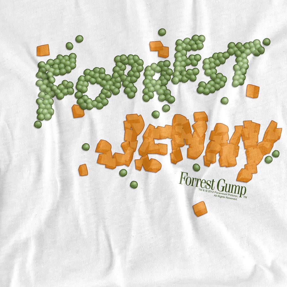 Forrest Gump Unisex Adult Peas And Carrots T-Shirt