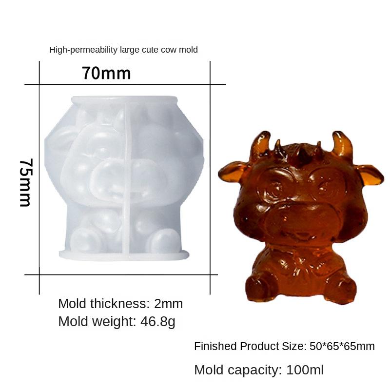 1 шт. 3D плюшевый мишка лед стереоскопические силиконовые формы лотки для льда форма силиконовые формы для животных кубики льда для кофе молоко чай