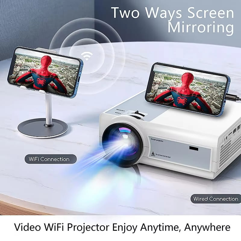 Новый L36P проектор Full HD 1080P 4K Wifi Mini LED портативный проектор 2.4G 5G домашний кинотеатр для смартфона видео домашний офис кемпинг