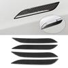 Carbon Fiber Car Door Handle Cover Trim Fits for Tesla Model S 16 18