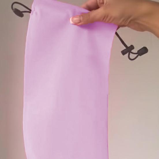 Waterproof Ponytail Bathing Hat Washing Ponytail Shower Cap Long Hair Crown Shampoo Shower Cap Reusable Hair Sleeve