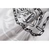 W386 CHROME HEARTS Лето 2026 Новая Высококачественная Хлопковая Круглый Вырез Свободная Большого Размера Футболка Футболка для Пары