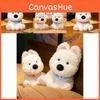 Charming High Sitting Plush Dog Doll Soft And Huggable Stuffed Animal Gift For Birthdays