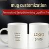 Керамическая кружка с индивидуальной печатью логотипа и текста – Идеальный персонализированный подарок