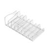 Desktop Eyeshadow Shelf Transparent Plastic Makeup Palette Organizer Multi Compartment Cosmetic