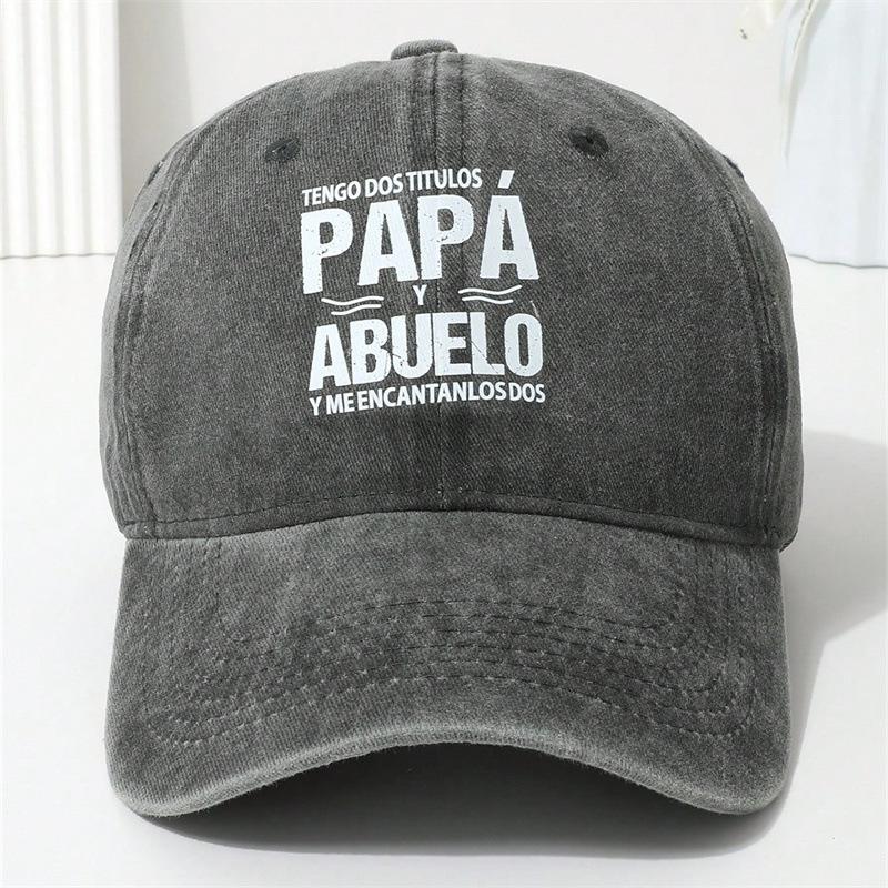 Letter print baseball hat European and American fashion versatile simple male and female couples student chic Japan and South Korea