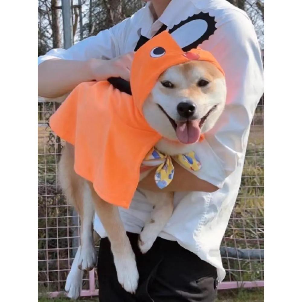 Человек-бензопила Одежда для питомца собаки Летний смешной плащ Поки Костюм кошки Почита Кукла-марионетка собаки Тед
