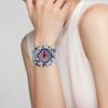 Casio BABY-G Тематическая серия Модные Спортивные Трендовые Водонепроницаемые Часы Контрастный Цветочный Леопардовый Узор Кварцевый Механизм Ремешок из Смолы Японские BA-110FL-8A
