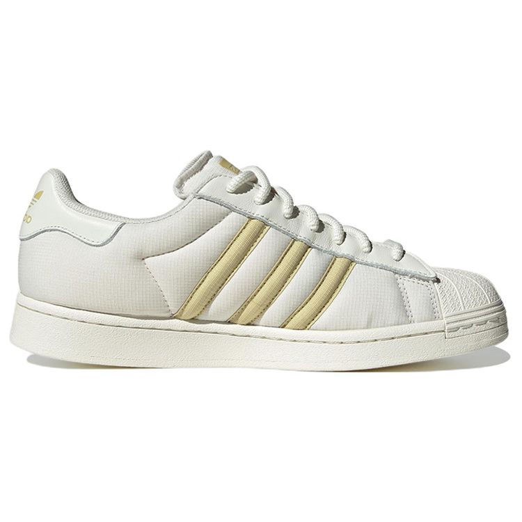 adidas Оригинальные кроссовки Superstar Кроссовки унисекс Белый Желтый IE1830