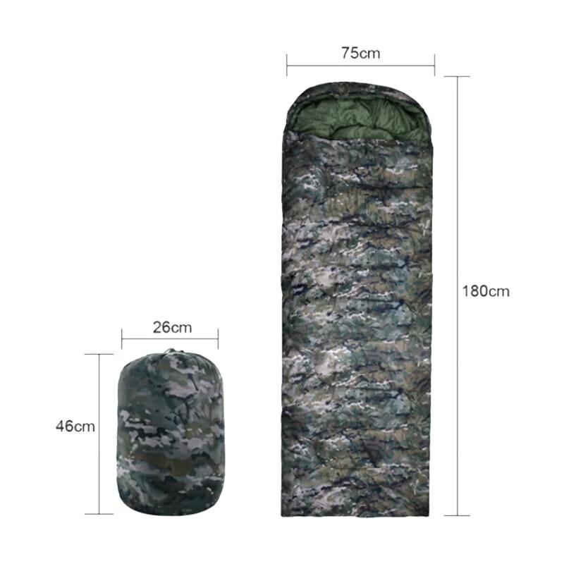 Adult Outdoor Camouflage Sleeping Bag
