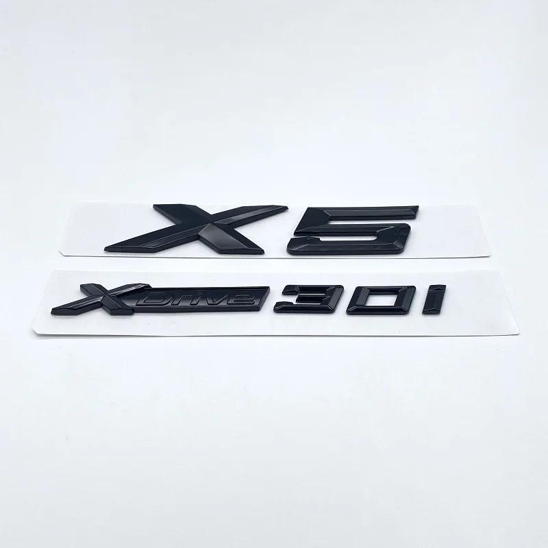 Новая надпись XDrive28i XDrive30i XDrive35i XDrive40i XDrive48i XDrive50i XDrive30d для BMW X5, наклейка на задний багажник автомобиля