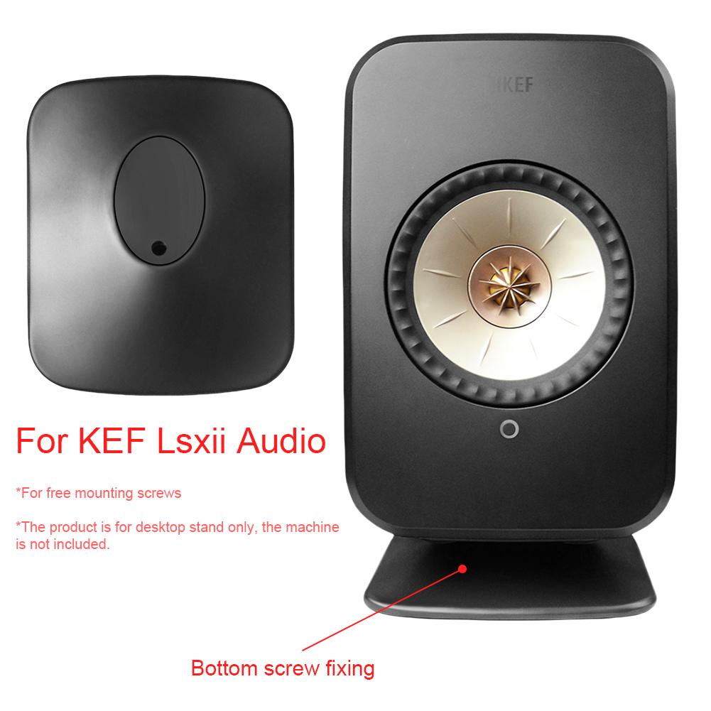 Desk Pad Speaker Table Base Stand Silicone Desktop Holder Stable Desktop Speaker Stand Space-Saving for KEF Lsxii Speaker
