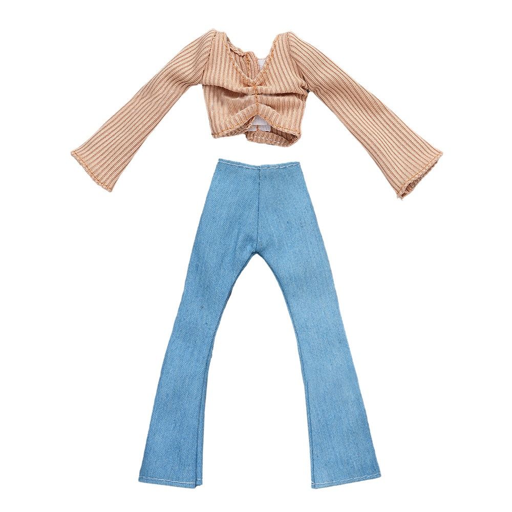 Модные джинсы, повседневная одежда, платье для куклы, свитер, новая одежда, аксессуары, 1/6 кукла и 29~32 см кукла