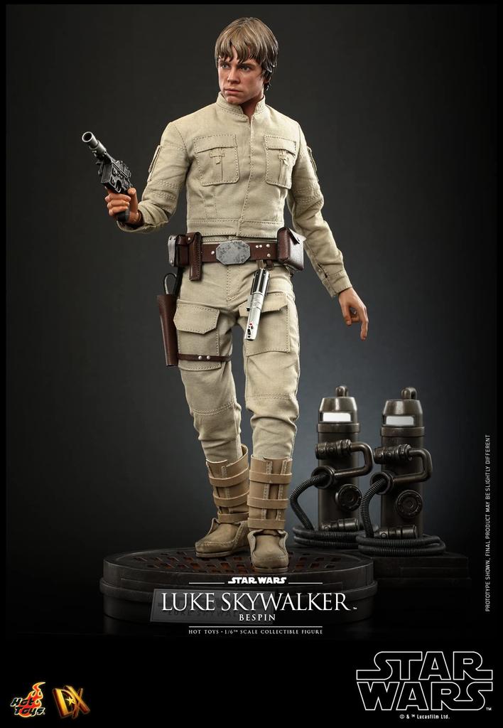 Movie Masterpiece DX Star Wars Episode Empire Strikes Back Luke Skywalker Scale Figure White Height 28cm 5/The (Bespin Version) 1/6 Approx.