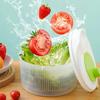 Vegetable Dehydrator Greens Washer Dryer Drainer Crisper Strainer Vegetables Salad Spinner Lettuce Leaf for Washing Drying Leafy