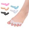 2Pcs/Pair Lightweight Toe Separator Non-slip Effective Thumb Valgus Correction Belt